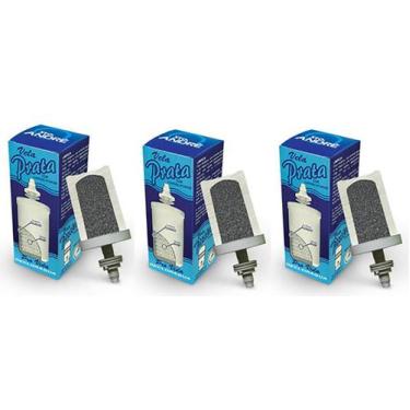 Imagem de Vela para Filtro de Barro com Carvão Ativado - Kit 3 Velas - Ceramica 