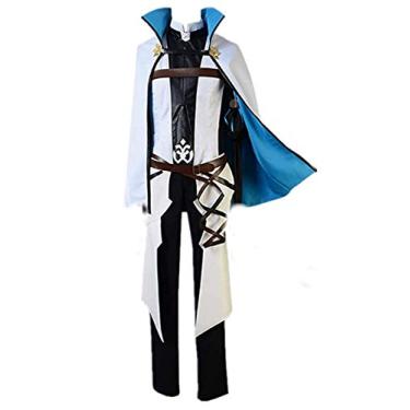 Imagem de Fate EXTELLA Link Sabre Carlos Magno Charles O Grande Carlos I Cosplay Fantasia de Halloween Conjunto Completo (Masculino 2GG, fantasia)