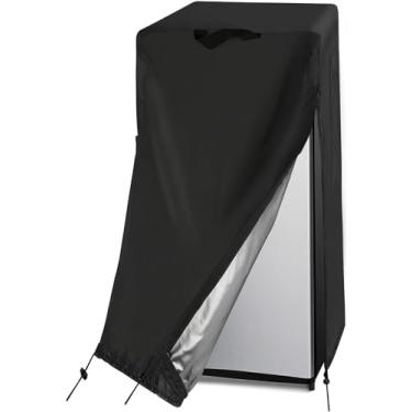 Imagem de Guisong Capa para Geladeira, Capa À Prova D'Água e Poeira para Proteger Freezers Verticais/Refrigerador de Bebidas - Adequada para Câmaras Frias (33"L X 34"P X 69"A)