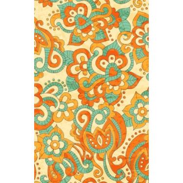 Imagem de Carnet de Mots de Passe: A5-98 Pages - 101 - Doodles - Fleurs - Couleurs