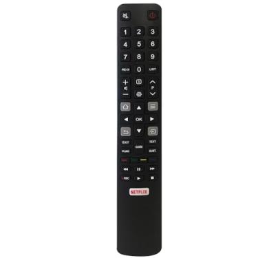 Imagem de Sealayer Substituição do controle remoto universal TCL Smart TV L1508V compatível com todas as Smart TV TCL Android 4K UHD 40S334 50S434 55S434 75S434 40S330 70S430, etc. Sem função de voz