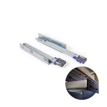 Imagem de Corrediça Trilho Telescópico Invisível Push Open 250 Mm 35kg Hd