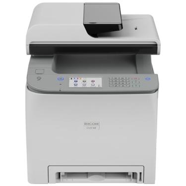 Imagem de RICOH Impressora multifuncional a laser colorida C125 MF | 26 ppm | Fax de digitalização de cópia multifuncional | Sem fio seguro | tela sensível ao toque | WiFi, AirPrint, Mopria, Ethernet, USB |