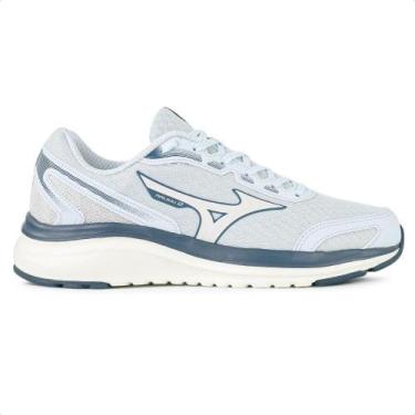 Imagem de Tênis Mizuno Raijuu 2 Feminino, Azul claro, Marinho, 37