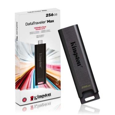 Imagem de Pen Drive 256gb Usb 3.2 DataTraveler Max Tipo C DTMAX/256GB Kingston