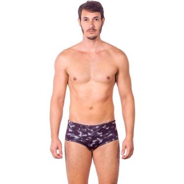 Imagem de Sunga camuflagem noturna proteção uv 50+ kauna, G
