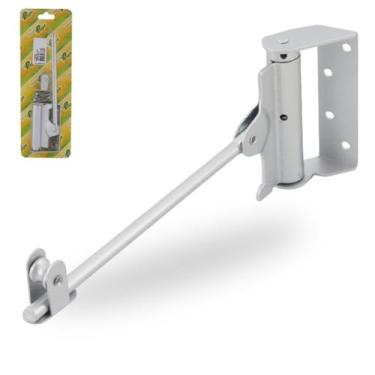 Imagem de Mola para Porta Ferro até 15Kg Prata Ferragens Pagé - LEROY