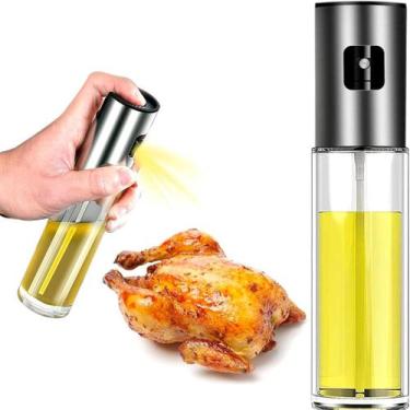 Imagem de Borrifador Spray De Azeite Vinagre Óleo Tempero Multiuso Pulverizador 