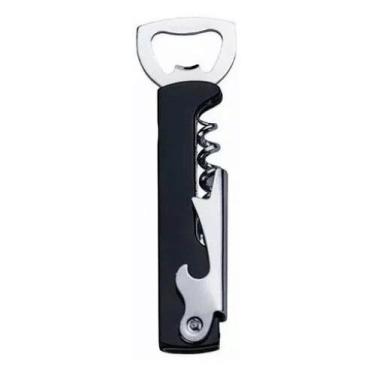 Imagem de Abridor de Garrafas e Saca Rolhas de Aço Inox Original Line