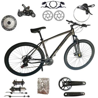 Imagem de Bicicleta Ksw Xlt Aro 29 12 Velocidades MTB Aluminio Freios Hidraulicos-Unissex