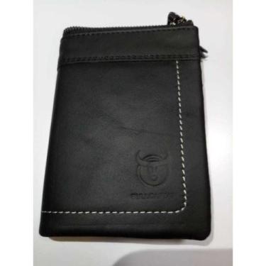 Imagem de Carteira Couro Legítimo 2 Em 1 Bolsa Top Com Rfid Anti Clone - NoBrand