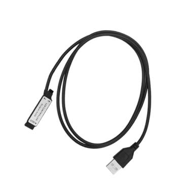 Imagem de 24 Key RGB LED Light Strip Controller, Bateria de 150 MAh Embutida, Controle USB para Luzes Decorativas, Tiras Leves, Lavadoras de Parede Luzes (Comprimento da linha 1 metro)