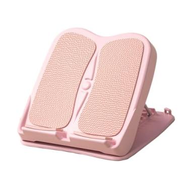 Imagem de rockible Placa inclinada para bezerro, alongamento de alongamento, exercício de tornozelo não deslize, estiramento de panturrilha ajustável para bezerros de, Rosa