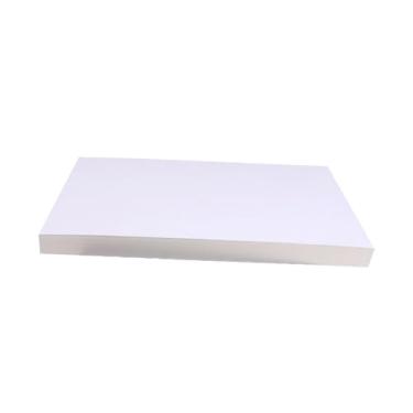 Imagem de 20 folhas de cartão branco A4, cartolina de 300 g, cartolina A4, cartolina lisa para convites, artesanato faça você mesmo