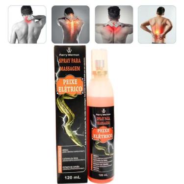 Imagem de 3 Spray para Massagem Pierry Wermon Peixe Elétrico Frasco 120ml