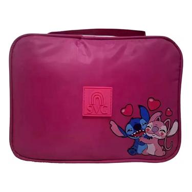 Imagem de Estojo Lilo Stitch Infantil Escolar Box Jumbo Grande Aulas