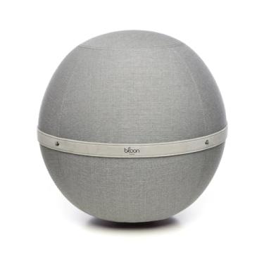 Imagem de Bloon Cadeira de mesa de 65 cm | Alívio da dor nas costas e postura dinâmica, resistente a manchas e antiderrapante | Feito à mão em Portugal | Cor Cinza Elefante