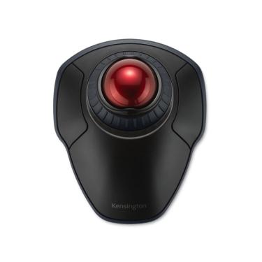 Imagem de Anel de rolagem sem fio Trackball Kensington Orbit preto-vermelho