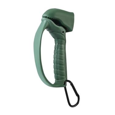 Imagem de Vaveren Controlador de braçadeira de pinça de peixe resistente com alça anti -deslize alicates de pesca prática Planejada de controle de peixes para controle, Verde