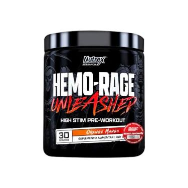 Imagem de Pré-Treino Hemo-Rage Ultra-Concentrado 180g - Nutrex Research (180g, Manga com Laranja)