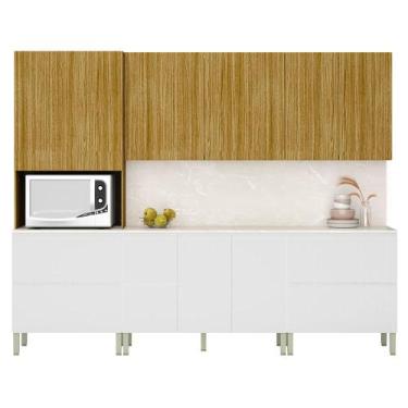 Imagem de Conjunto de Armarios Modulados Art com 11 Portas e 4 Gavetas - Loja Do
