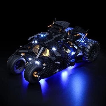 Imagem de BRIKSMAX Kit de iluminação LED para copo Batman Batmóvel – Compatível com Lego 76240 modelo de blocos de construção - não inclui o conjunto Lego