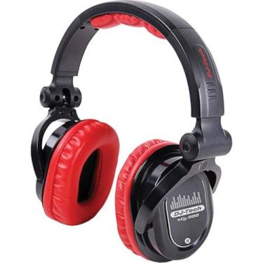 Imagem de DJTECH EDJ500RED Fones de ouvido profissionais para DJ