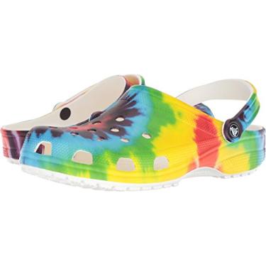Imagem de Sandália Classic Tie Dye Graphic Clog, Crocs, Adulto Unissex, Multi, 35