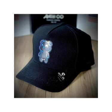 Imagem de Boné Anth Co Urso Ursinho Aba Curva Snapback Original Unisex - Headman
