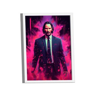 Imagem de Quadro John Wick Purple -- Br Artes