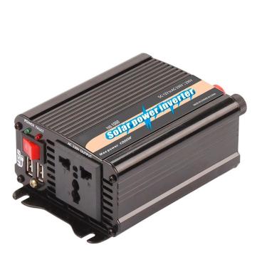 Imagem de Inversor Tensão 1000w 12v Para 220v Veicular Transformador Conversor Com Tomada Padrão E Usb