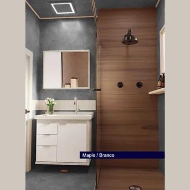 Imagem de Armario Banheiro 66.5cm Select Maple - Branco Fimap