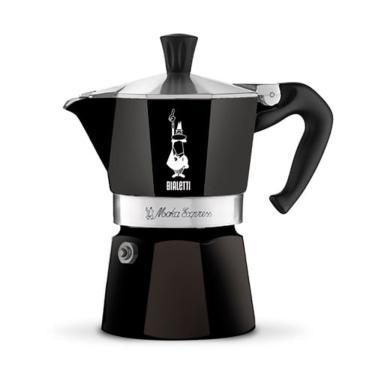 Imagem de Cafeteira Bialetti Moka Express Preta 3 Xícaras - 150 Ml 10010113