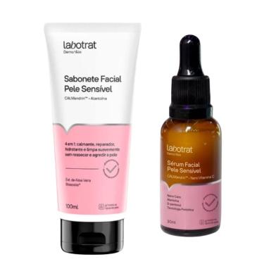 Imagem de Kit Labotrat Facial Pele Sensível Sérum 30ml+sabonete 100ml