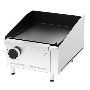Imagem de Chapa Comercial A Gás Marchesoni 40cm 1 Queimador Ch.6.041