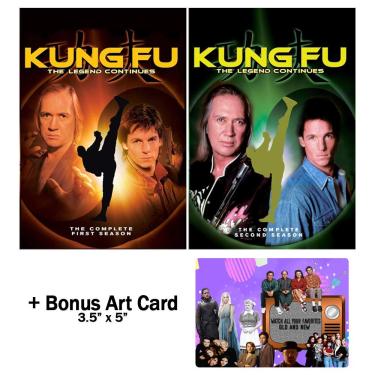 Imagem de generic Kung Fu: The Legend Continues - Coleção De Dvds Das Temporadas 1 E 2 Da Série Tv Completa + Cartão Arte Bônus