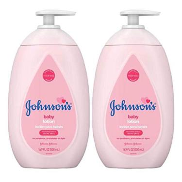 Imagem de Johnson's Baby Loção Johnsons Baby, 500 Ml (16,9 Oz) (Pacote Com 2)
