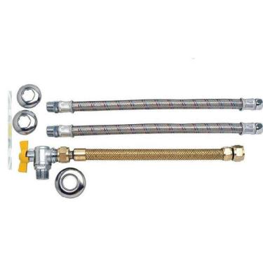 Imagem de Kit Ligação para Aquecedor de Água a Gás Jackwal, Com Tombak