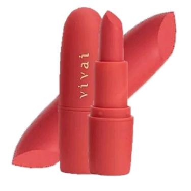 Imagem de Batom Ovo Matte Alta Cobertura Longa Duracao - Vivai, 2