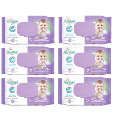 Imagem de Kit 6 Toalhas Umedecidas Meu Bebê Soft 100 Und - Hygieline