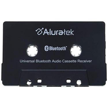 Imagem de Aluratek Receptor universal de cassete de áudio Bluetooth, bateria recarregável embutida, até 8 horas de reprodução, recebimento de áudio de até 8 metros, ABCT01F