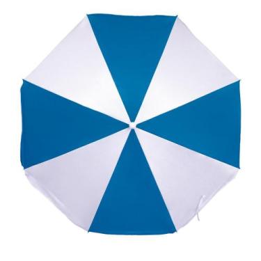 Imagem de Guarda-Sol 1,80m Articulado Azul - MOR