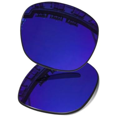 Imagem de Vonxyz Lentes de reposição para óculos de sol Oakley Garage Rock OO9175 - Sapphire MirrorCoat polarizado