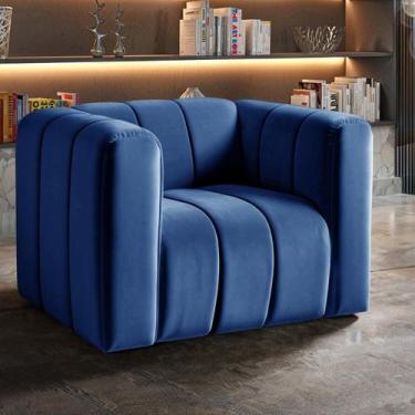 Imagem de Poltrona Mona Decorativa Retrô Moderna Sala de Estar - BELLA DECOR