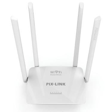 Imagem de Roteador Wi-fi Wireless-N Router 4 Antenas 300 Mbps Pix Link