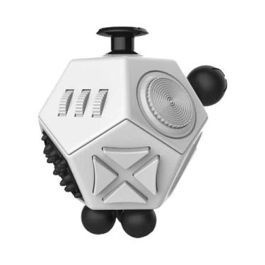 Imagem de Cubo De Fidget De 12 Lados Brinquedo Sensorial Para Alívio De Estresse