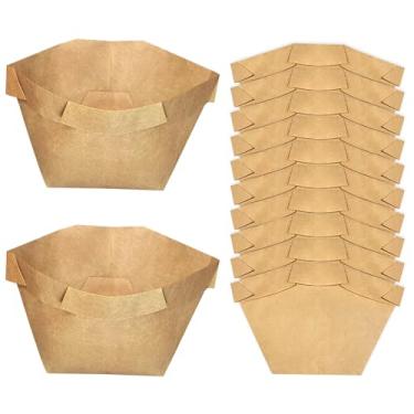 Imagem de Pacote com 12 sacos de aspirador de pó tipo BP adequados para aspirador de pó Hoover C2401 e bolsa traseira, peça de substituição #401000BP, 1KE2103000, 41-2402-02