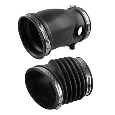 Imagem de Conjunto de duto de entrada e tubo de saída do filtro de ar adequado para Ford F-250 F-350 Super Duty Excursion 6.0L Powerstroke 2003-2005, substituição de mangueira de admissão 3C3Z-9C623-AA