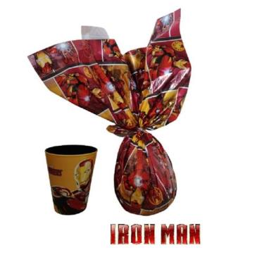 Imagem de Ovo De Páscoa Iron Man - Homem de Ferro Com Caneca - Camafheus
