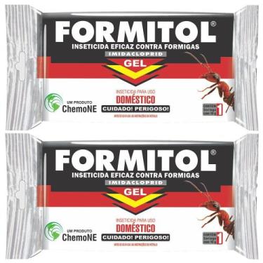 Imagem de 2 Seringas Mata Formiga Caseiras Em Gel Formitol De 10g - Chemone
